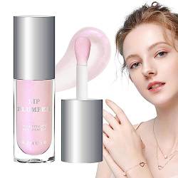 Lip Plumper Gloss, Feuchtigkeitsspendendes Glanzöl für voluminöse Lippen, Gefleckter, nährender Lippenpflegeglanz für Frauen, Make-up-Essentials, geeignet für Bars, Versammlungen, Zuhause, Fulenyi von Fulenyi