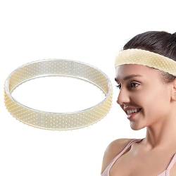 Perückengriff-Stirnband | Anti-Schweiß Rutschfeste verstellbare Perückenkappen für Damen - Bequeme Perückenkappen für Frauen und Perückenbänder, um Perücken beim Yoga und Sport an Ort und Fulenyi von Fulenyi