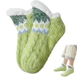 Warme Fuzzy-Socken | Weiche und warme Lammwollsocken mit Anti-Rutsch-Gripper - Damenmode für Wohnzimmer, Schlafzimmer, Esszimmer, Arbeitszimmer, Spielzimmer Fulenyi von Fulenyi