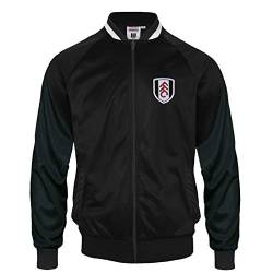 Fulham FC - Herren Trainingsjacke im Retro-Design - Offizielles Merchandise - Geschenk für Fußballfans - L von Fulham
