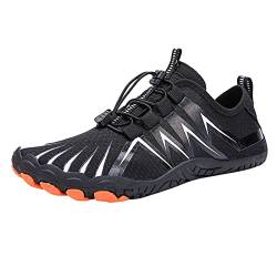 Barfußschuhe+Damen, Outdoor Badeschuhe Schnelltrocken Sommer Wasserschuhe SlipStop Ergonomische Aquaschuhe Breite Füße Bequeme Barfußschuhe Pro rutschfeste Barfuss Schuhe Aqua Schuhe von Fulidngzg