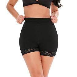 Bauchweg Slip Damen Hautfarbene Kurz Shapewear Sommer Tummy Control Unterhose Schlankstütz Kollektion mit Bein Miederhose Anti Scheuern Body Shaper Ion Hoher Taille Unterwäsche Shapeware von Fulidngzg