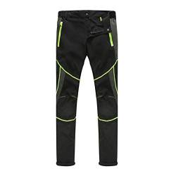 Fulidngzg Fahrradhose Damen Regenhose Leichte Fahrradhose Atmungsaktiv Lang Überziehhose Arbeitshose Große Größen Wandern Wasserdicht Wanderbekleidung Winddicht Schnell Überziehbar Sport Outdoorhose von Fulidngzg