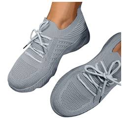 Fulidngzg Halbschuhe Damen Wasserdicht Leicht Bequeme Laufschuhe Turnschuhe Fitnessschuhe Fitness Straßenlaufschuhe Freizeitschuhe Sneaker Sportschuhe Outdoor Weich Gym Running Schuhe Joggingschuhe von Fulidngzg