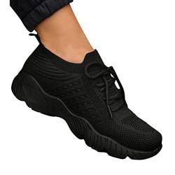 Fulidngzg Halbschuhe Damen Wasserdicht Leicht Bequeme Laufschuhe Turnschuhe Fitnessschuhe Fitness Straßenlaufschuhe Freizeitschuhe Sneaker Sportschuhe Outdoor Weich Gym Running Schuhe Joggingschuhe von Fulidngzg