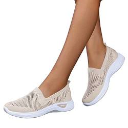 Fulidngzg Orthopädische Schuhe Damen Air Cushion Diabetiker Schuhe Slip-On mit Luftkissen Laufschuhe Clogs Wmshoe Plateau Walkingschuhe Rollingsoft Zehentrenner Torthopädische Orthopädische Schuhe von Fulidngzg