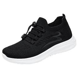 Fulidngzg Orthopädische Schuhe Damen Sportschuhe Atmungsaktive Sneaker Fersensporn Barfuss Schuhe Fersensporn Halbschuhe Ortho Soft Elegant Orthopädische Leichte Schnürschuhe Fitness Schuhe Gym von Fulidngzg