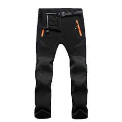 Fulidngzg Regenhose Fahrrad Damen Überziehhose mit Gummibund Fahrradhose Sport Lang Regenhose Outdoorhose Fahrrad Wasserdicht Motorrad Motorradhose Dünne Leichte Wandern Arbeitshose von Fulidngzg