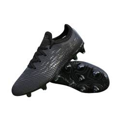 Kinder Fussballschuhe Jungen Mädchen Spike Cleats Sport Stollenschuhe Outdoor Professionelle Fußballschuhe Hallenschuhe Fussball Kunstrasen Fußball Schuhe Kickschuhe Football Shoes von Fulidngzg