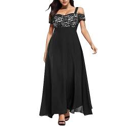 Kleider Damen Festlich Elegant 50er Jahre Festliche Brautkleid Schwarzes Curvy Elegantes Sommerkleid Brautjungfernkleider Lang A Linie Schöne Rockabilly Kleider Cocktailkleid Abendkleid von Fulidngzg