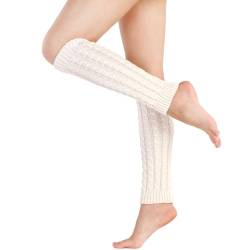 Stulpen Für Damen, Y2K Stricken Leg Warmers Stulpen Mädchen Kawaii Beinstulpen Stulpensocken Wolle Knöchel Beinwärmer Wollstulpen Süße Vintage Beinlinge Wadenwärmer von Fulidngzg