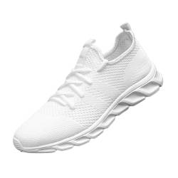 Weisse Sneakers Damen Fitnessstudio Elegant Laufschuhe Schwarz Sportschuhe Orthopädische Schuhe rutschfeste Gym Turnschuhe Barfuss Schuhe Frühling 39 Fitness Schuhe Joggingschuhe von Fulidngzg