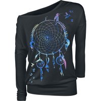 Full Volume by EMP - Gothic Langarmshirt - Fast And Loose - S bis 3XL - für Damen - Größe S - schwarz von Full Volume by EMP