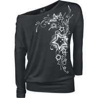 Full Volume by EMP Langarmshirt - Fast And Loose - S bis 5XL - für Damen - Größe XL - schwarz von Full Volume by EMP