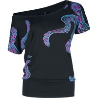 Full Volume by EMP T-Shirt - T-Shirt mit Kraken - S bis XXL - für Damen - Größe S - multicolor von Full Volume by EMP