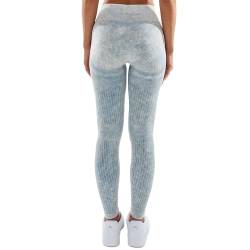 Full:Blown Nahtlose Leggings Damen - Ultimativer Komfort und Stil für Frauen - Yogahose Jogginghose Damen - Perfekt für Yoga, Laufen und den täglichen Gebrauch, Light Denim, M von Full:Blown