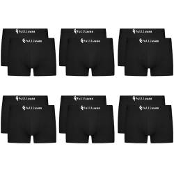 Fullluwaa Boxershorts Men Herren 10er/12er Pack Retroshorts Männer Trunks Baumwolle Unterwäsche Weiche und Ideale Passform(Ohne Kratzenden Zettel) von Fullluwaa