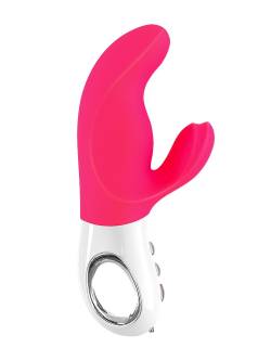 Fun Factory Miss Bi: Bunny-/G-Punkt-Vibrator, pink/weiß von Fun Factory