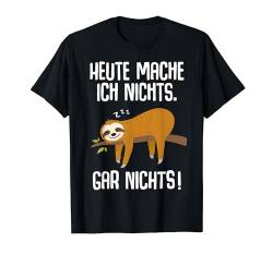 Lustiger Faultier Spruch Mitarbeiter Arbeitskollege Geschenk T-Shirt von Fun Job Arbeit Sprüche Faulenzer Geschenkidee