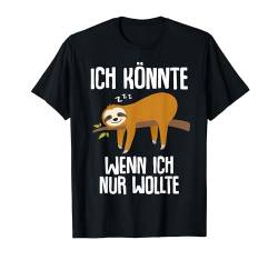 Lustiger Faultier Spruch Mitarbeiter Arbeitskollege Geschenk T-Shirt von Fun Job Arbeit Sprüche Faulenzer Geschenkidee