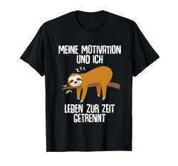 Lustiger Faultier Spruch Mitarbeiter Arbeitskollege Geschenk T-Shirt von Fun Job Arbeit Sprüche Faulenzer Geschenkidee