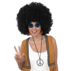 Fun Shack Afro Perücke, Perücke Afro, Afroperücke, Perrücke Afro, Afro Perücke Herren, Afro Perücke Schwarz, Perücke Schwarz Afro, Perücke Afro Damen, Afro Perücke Damen Kurz von Fun Shack