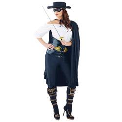 Fun Shack Damen Maskiertierte Heldin Costumes, Maskierte Helden, S von Fun Shack