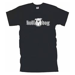 Bull Dog Männer T-Shirt mit coolem Motiv, Herren Funshirt witziges Geschenk, Baumwolle auch Übergrößen (BL001) 7XL von Fun T-Shirt