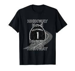 Autobahn Nr. 1 - Pazifik - Küste T-Shirt von Fun 'n' More