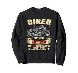 60. Geburtstag Mann Biker Motorrad Legenden Geschenkidee Sweatshirt von FunShirtDealer für Biker