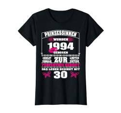 30 Geburtstag Frau 1994 Prinzessin Geschenk lustig 30 Jahre T-Shirt von FunShirtDealer
