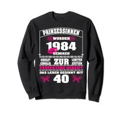 40 Geburtstag Frau 1984 Geschenk lustig 40 Jahre Sweatshirt von FunShirtDealer