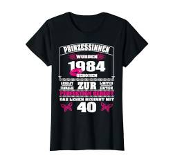 40 Geburtstag Frau 1984 Geschenk lustig 40 Jahre T-Shirt von FunShirtDealer