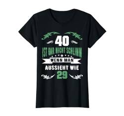 40 Geburtstag Frau Geschenk lustig 40 Jahre T-Shirt von FunShirtDealer