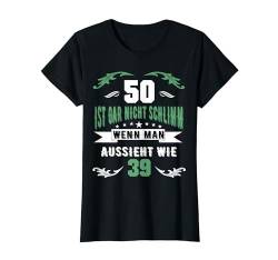 50 Geburtstag Frau Geschenk lustig 50 Jahre T-Shirt von FunShirtDealer