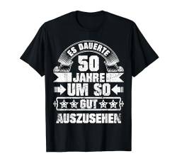 50. Geburtstag Mann Geschenk Papa Opa 50 Jahre T-Shirt von FunShirtDealer