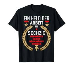 60 Geburtstag Mann Geschenkidee DDR Ostalgie Held der Arbeit T-Shirt von FunShirtDealer