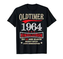 60 Jahre Oldtimer 1964 Einzelstück 60. Geburtstag Mann T-Shirt von FunShirtDealer