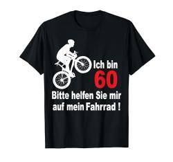 60. Geburtstag Mann Geschenk lustig Fahrrad T-Shirt von FunShirtDealer