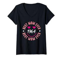 Damen 60 Geburtstag Mama Geschenk lustig 1964 Prinzessin 60 Jahre T-Shirt mit V-Ausschnitt von FunShirtDealer