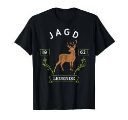 Geburtstag Mann Geschenk Jäger Jagd Legende 1962 T-Shirt von FunShirtDealer