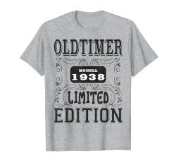 Geburtstag Mann Geschenk Papa Opa Oldtimer 1938 T-Shirt von FunShirtDealer