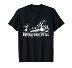 Beerdigungsraum T-Shirt Metall Konzert Festival Dunkelheit T-Shirt von Funeral Doom Shirts