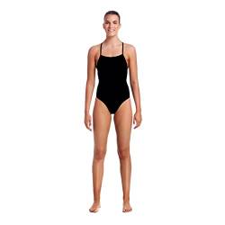 Funkita Strapped in One Piece Swimmsuit Ladies Still Black Solid Größe DE 36 | US 32 2018 Schwimmanzug von Funkita