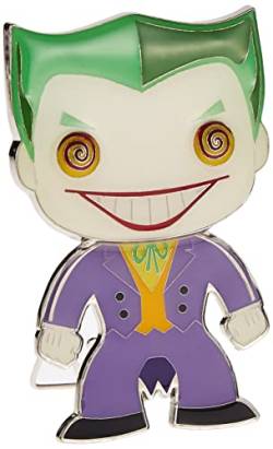 Funko Pop! Riesige Anstecknadel mit Ständer, 10 cm DC Comics Joker von Funko