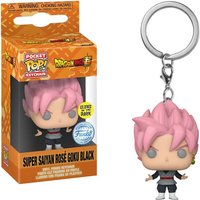 Funko Schlüsselanhänger Dragon Ball Super Saiyan Rosé Goku Black Glows von Funko