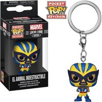 Funko Schlüsselanhänger Lucha Libre El Animal Industructible Wolverine Pop von Funko