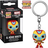 Funko Schlüsselanhänger Lucha Libre El Heroe Invicto Iron Man Luchadores von Funko