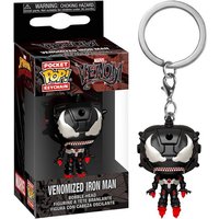 Funko Schlüsselanhänger Marvel Venom - Venomized Iron Man Pocket Pop! von Funko