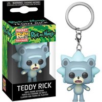 Funko Schlüsselanhänger Rick and Morty - Teddy Rick Pocket Pop! von Funko